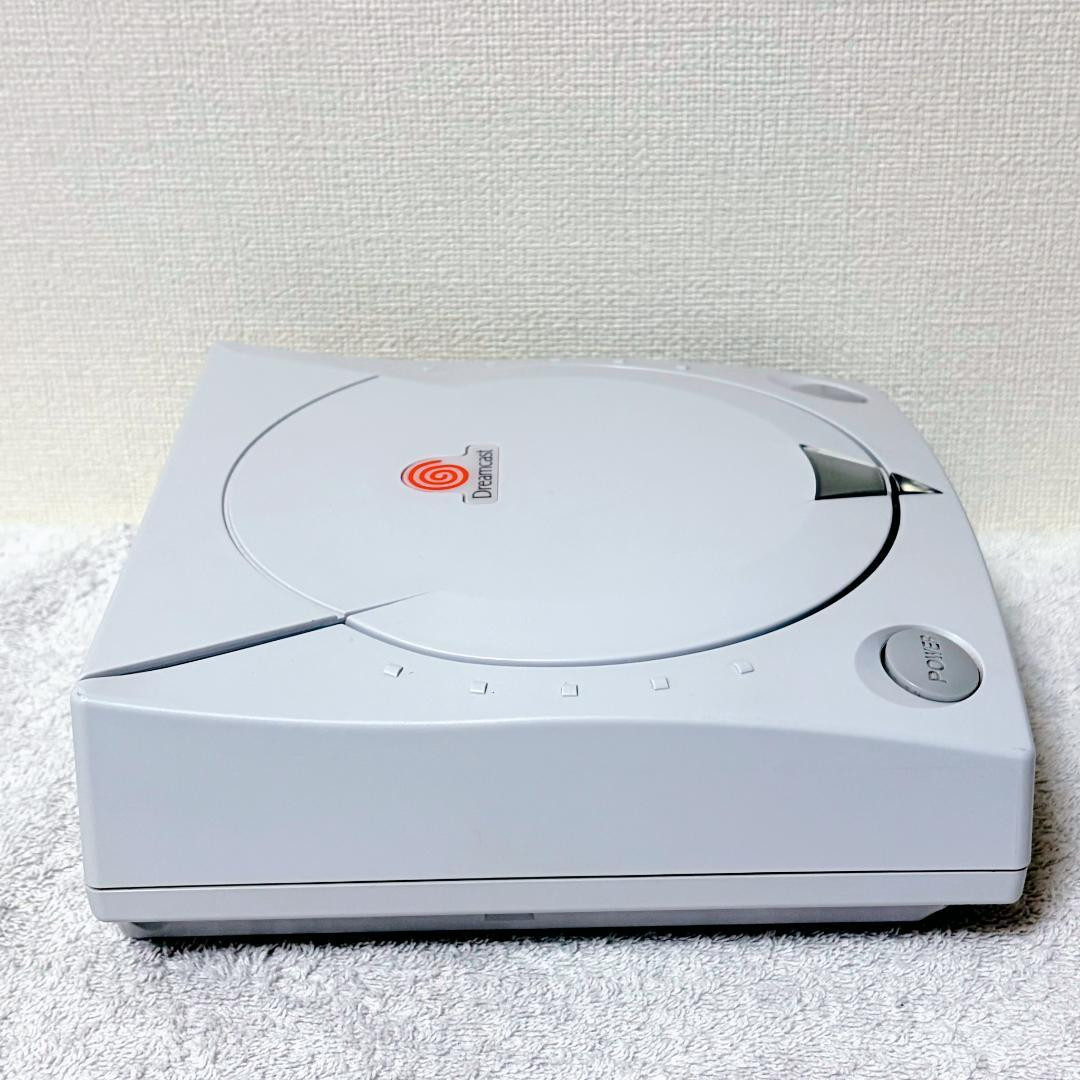 SEGA Dreamcast HKT-3000 White Console Controller Set Japan 100V Tested Working