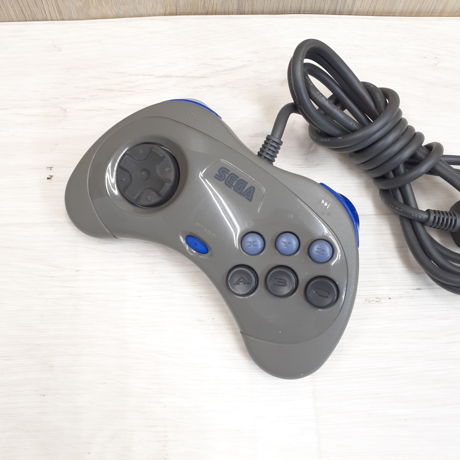 Sega Saturn Gray Console Bundle 1 controller 5 games Japan Last Bronx Gundam VF2