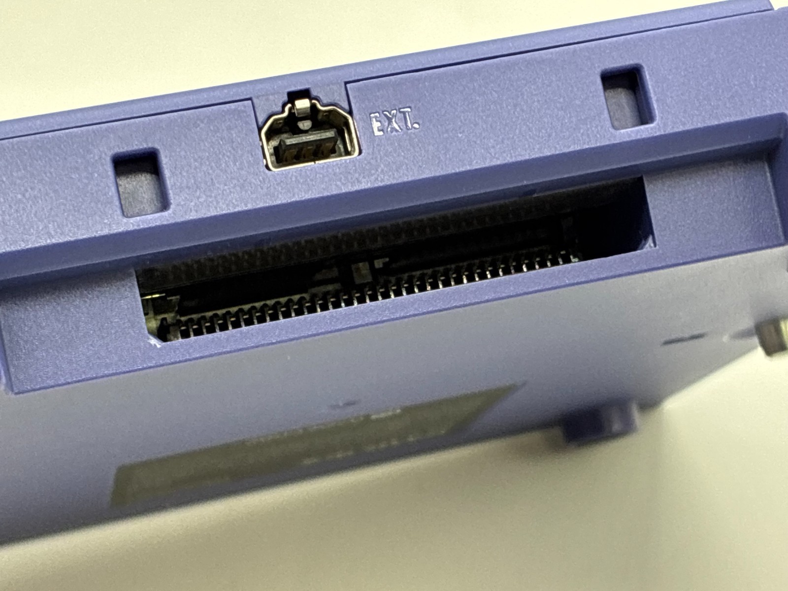 Nintendo Gamecube Game Boy Player Violet DOL-017 w/Start-up Disc [Exc+] #119