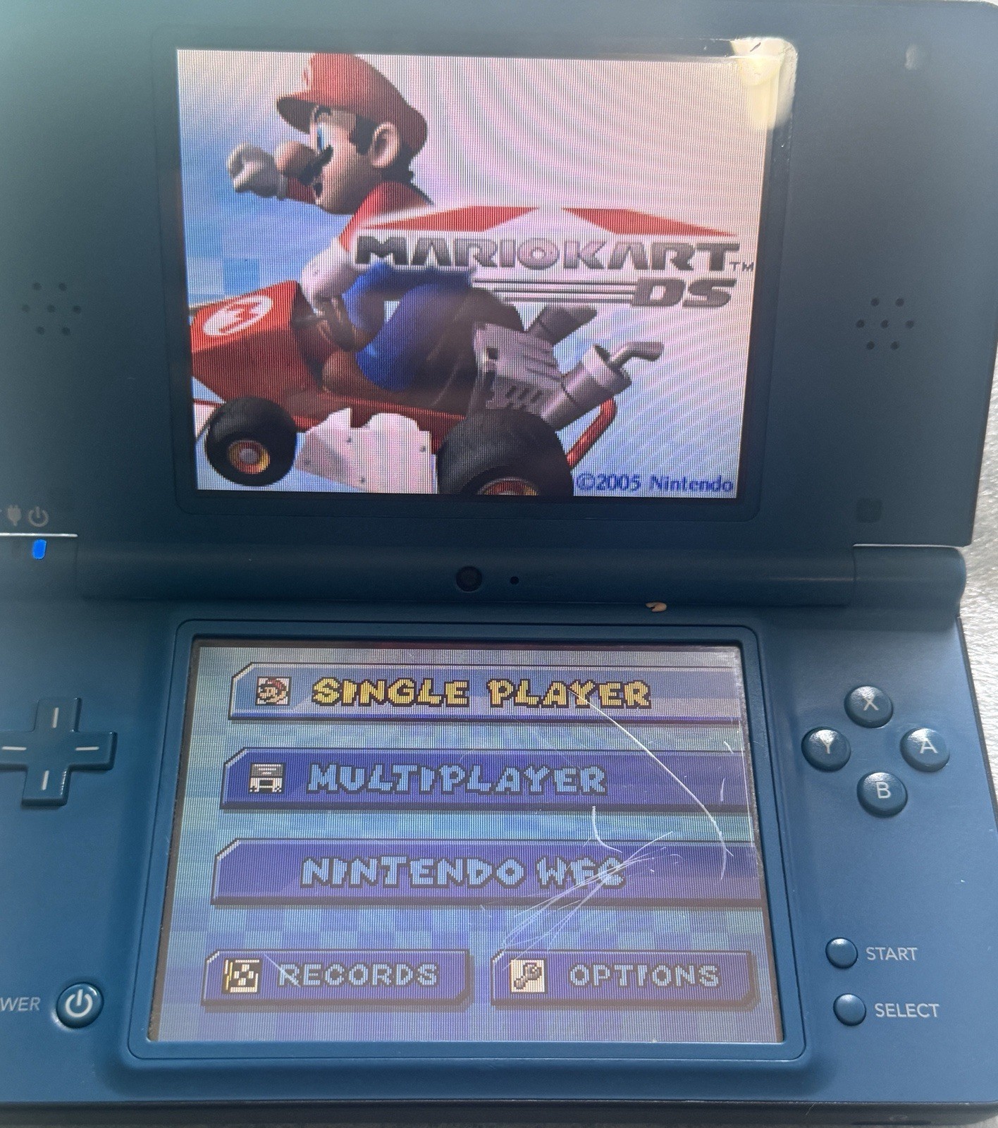 Nintendo DSi XL Handheld Console Midnight Blue Fully Tested *Please Read*