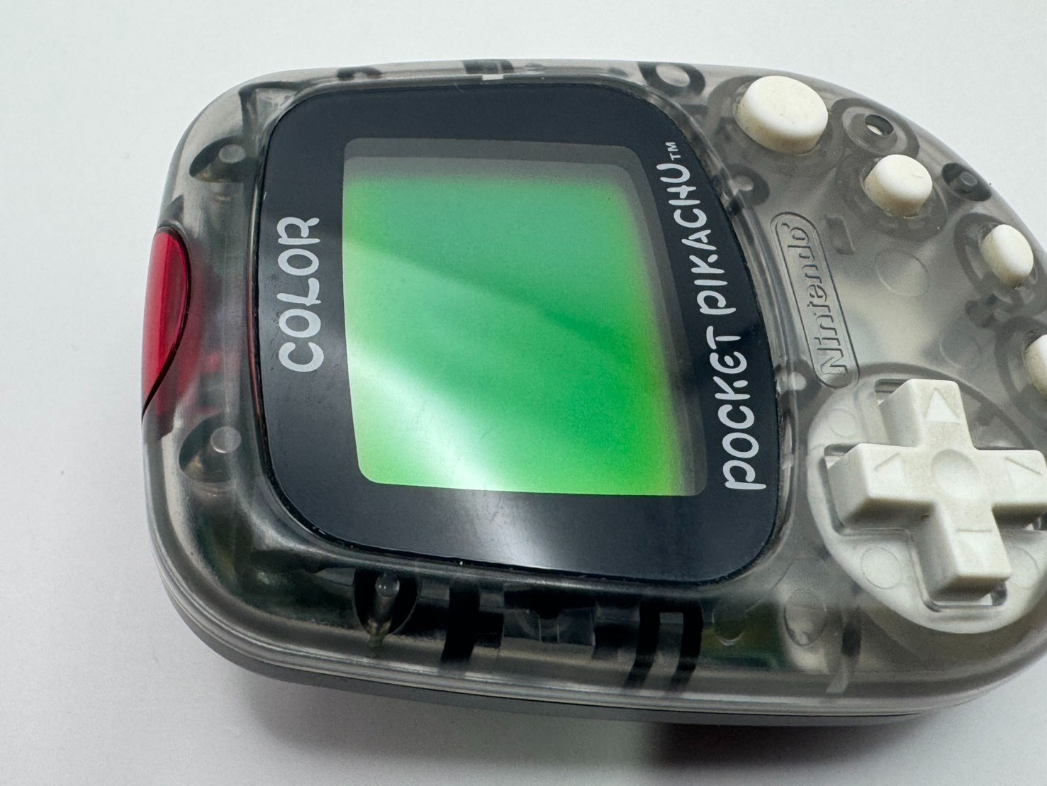 Pocket Pikachu Color &Clear Pedometer Pokemon Manual Japan Tested IR Untested