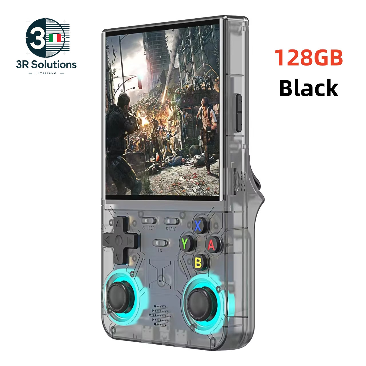 Retro R36 Ultra IPS Screen 4.0 Inch Gio Portable Video Game Console