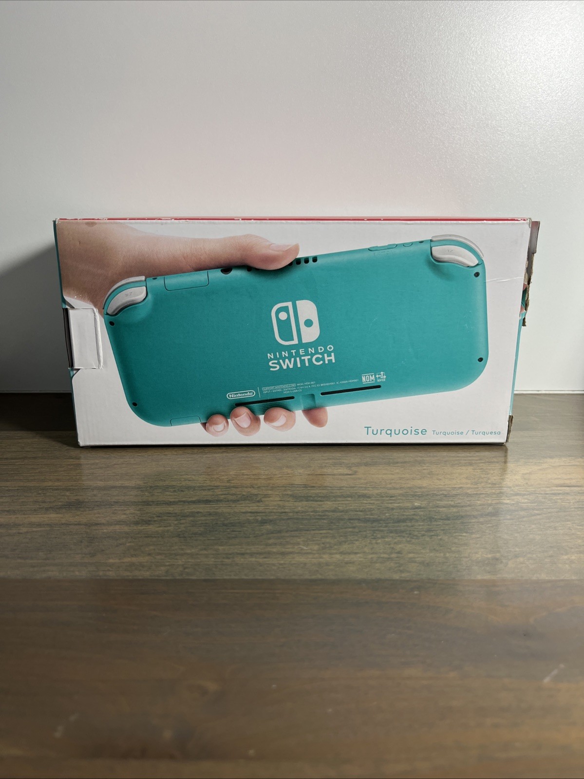 Nintendo Switch Lite Turquoise 32GB Console With Box (Power Button Doesn’t Work)