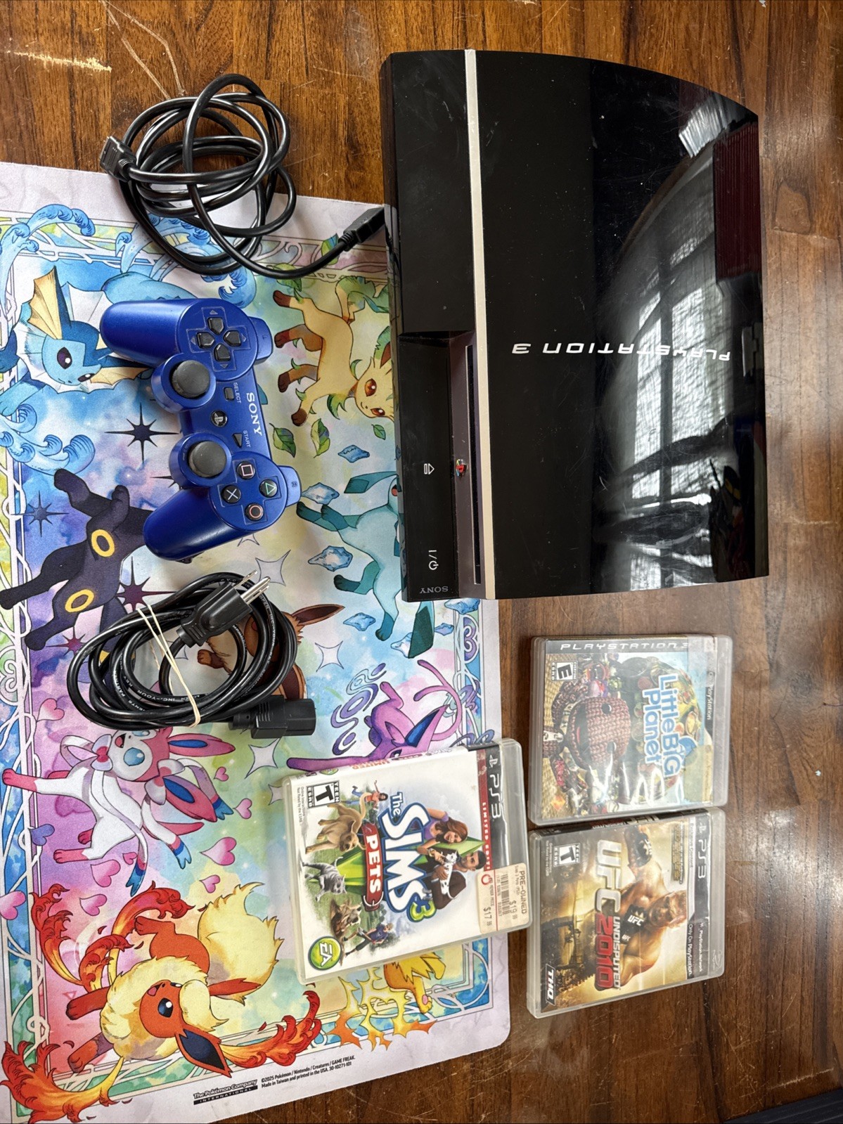 Sony Playstation 3 PS3 40 GB Bundle w/ Controller & 3 Games
