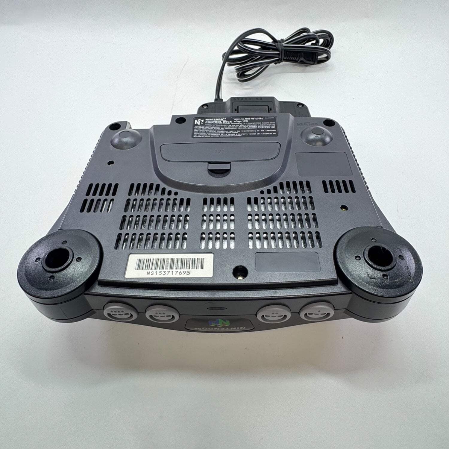 Broken Nintendo N64 Console Gaming System Only NUS-001 for parts