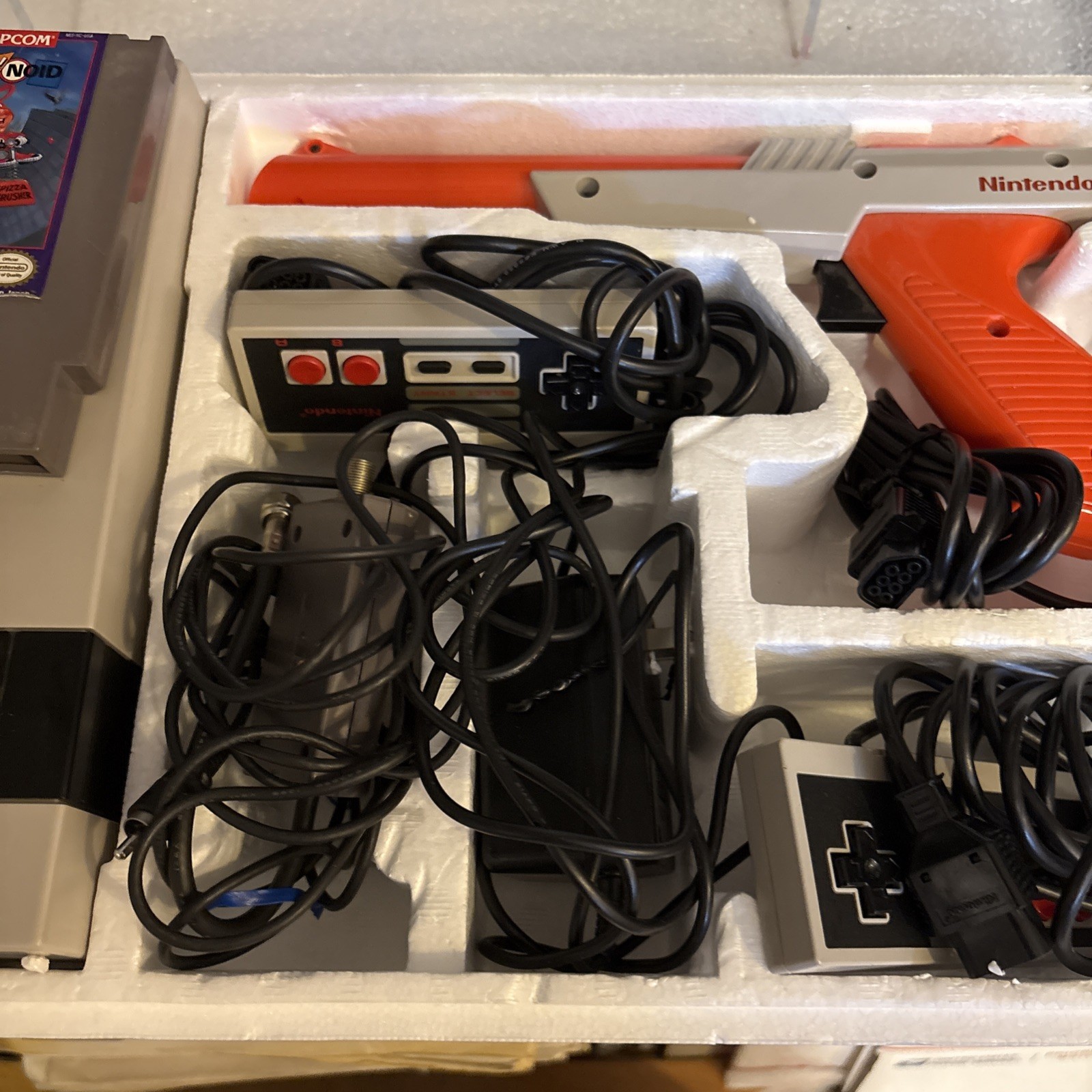 Nintendo NES Action Set System Console – Complete – Tested – Authentic + Games