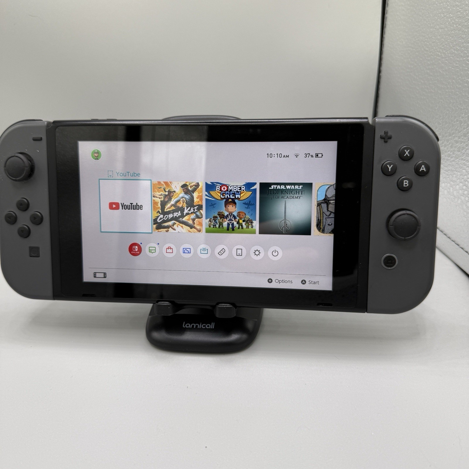 Nintendo Switch v1 Console Gaming System HAC-001 Black Gray