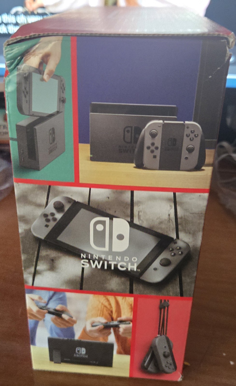 Nintendo Switch 32GB Console with Gray Joy‑Con w/ Mario Kart 8 Deluxe