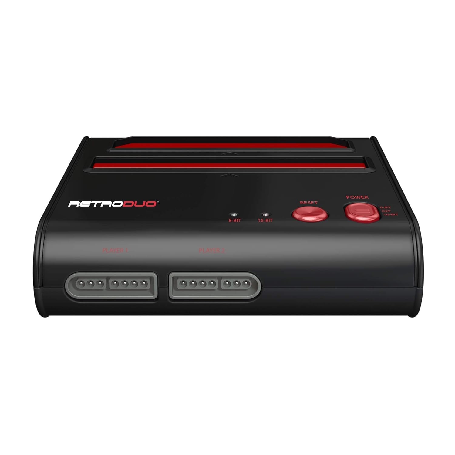 Retro Duo 2-in-1 Console NES/SNES Black/Red