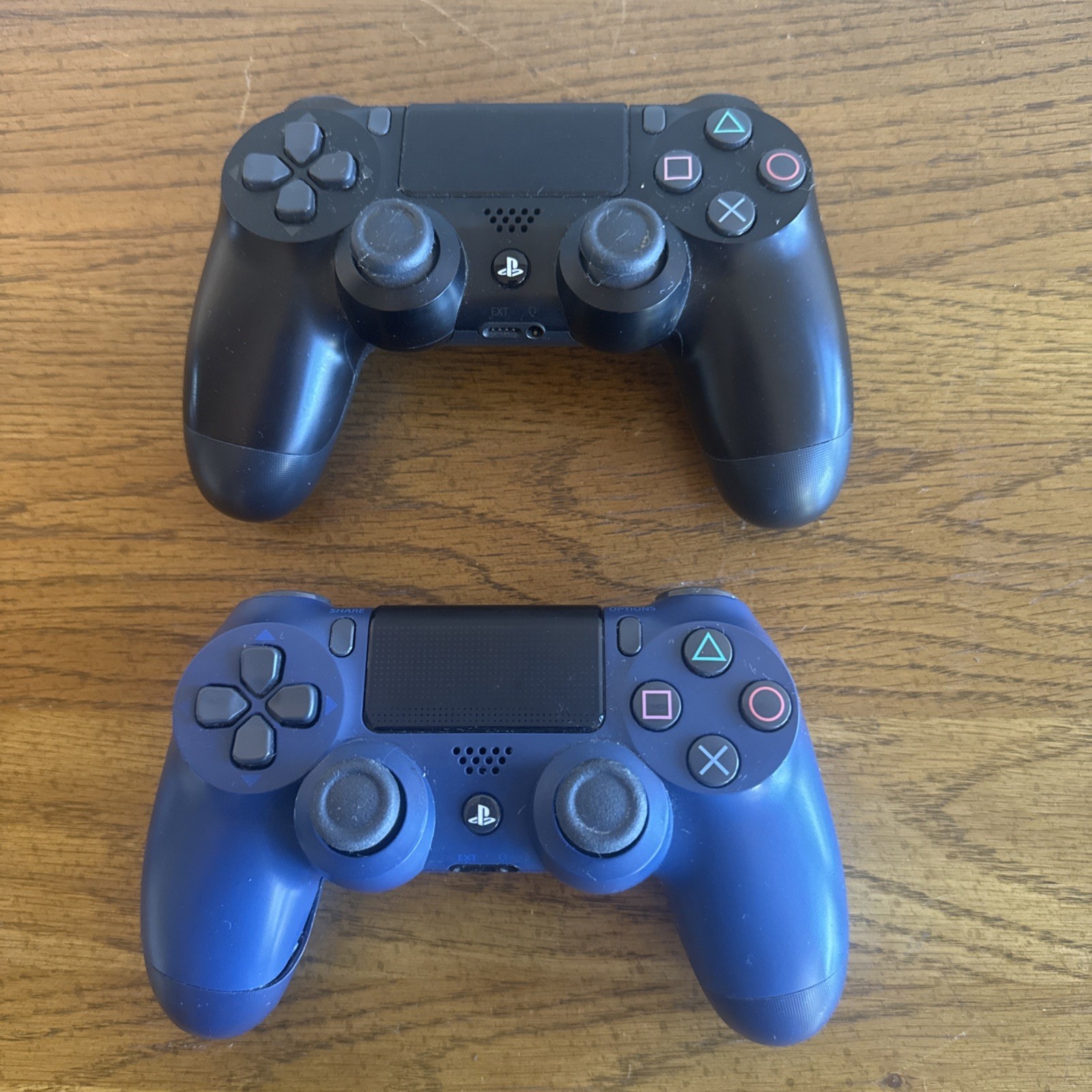 Sony PlayStation 4 Slim 1TB Black Console Bundle 16 Games 2 Remotes Cords Reset