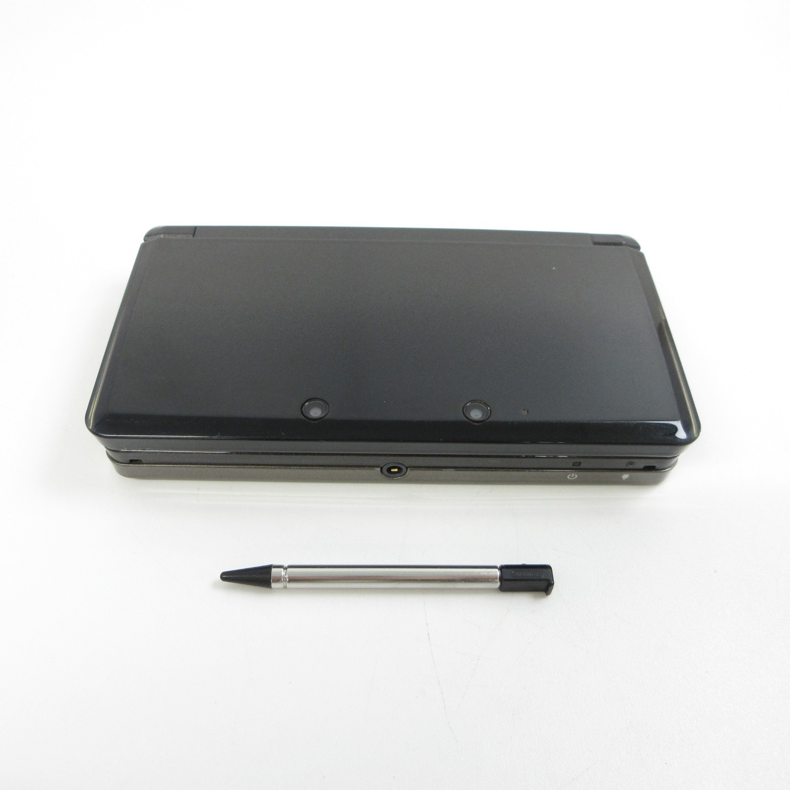 【Excellent】Nintendo 3DS Cosmo Black Console ONLY Japanese Edition #ReRe0530/02