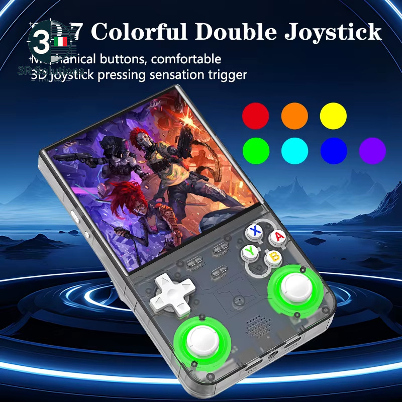 Retro R36 Ultra IPS Screen 4.0 Inch Gio Portable Video Game Console