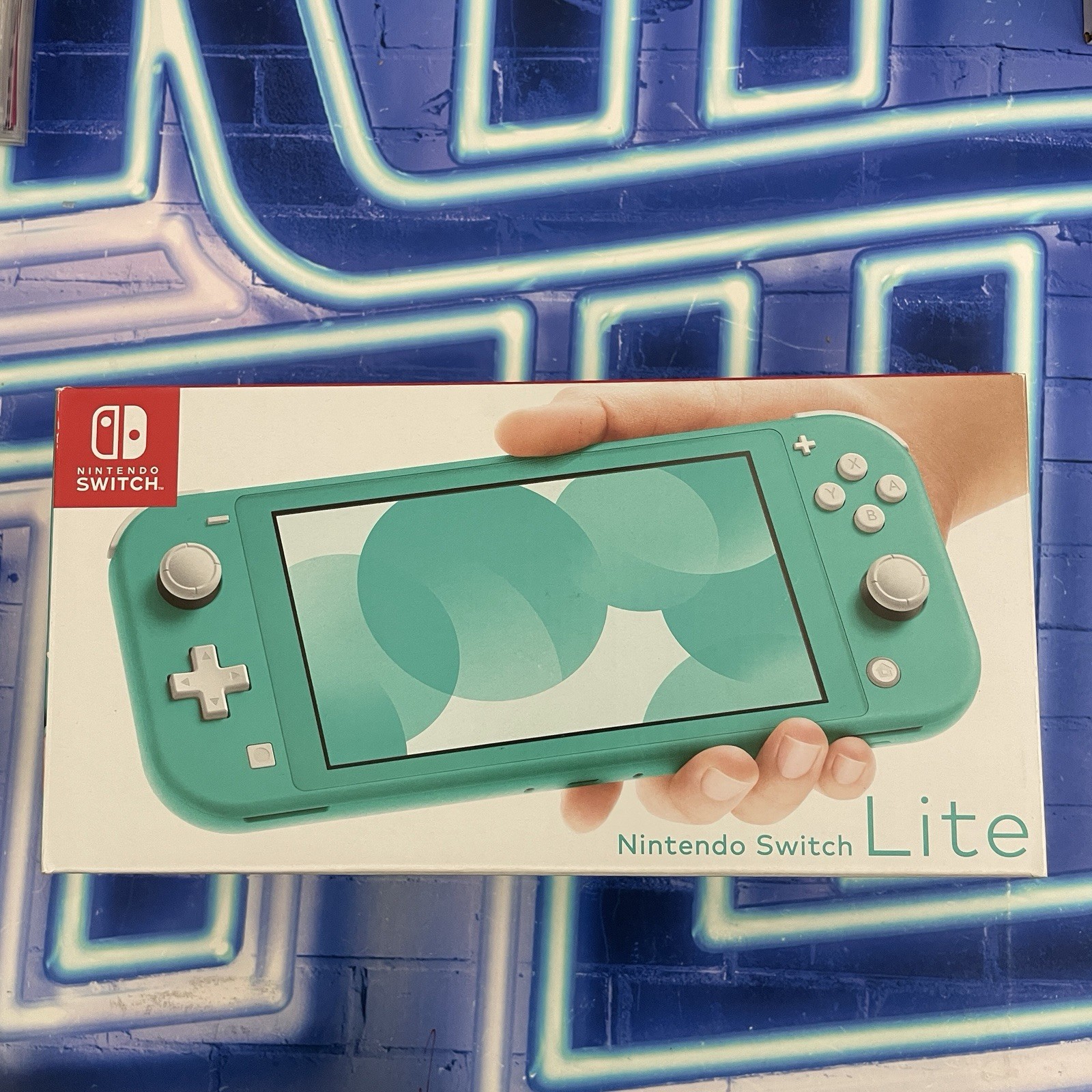 Nintendo Switch Lite HDH-001 Handheld Game Console Turquoise USB Bluetooth 32GB
