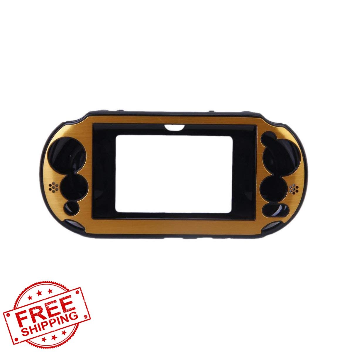 PS Vita PCH-2000 Aluminum Metal Cover Gold