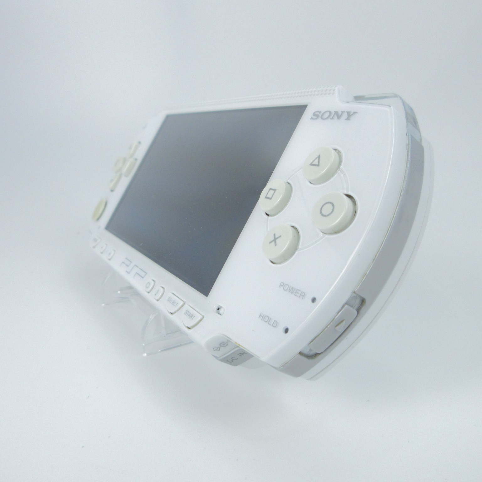 【Very Good】Sony PSP-1000 Ceramic White Console Only No Battery Japanese Ver #DEN