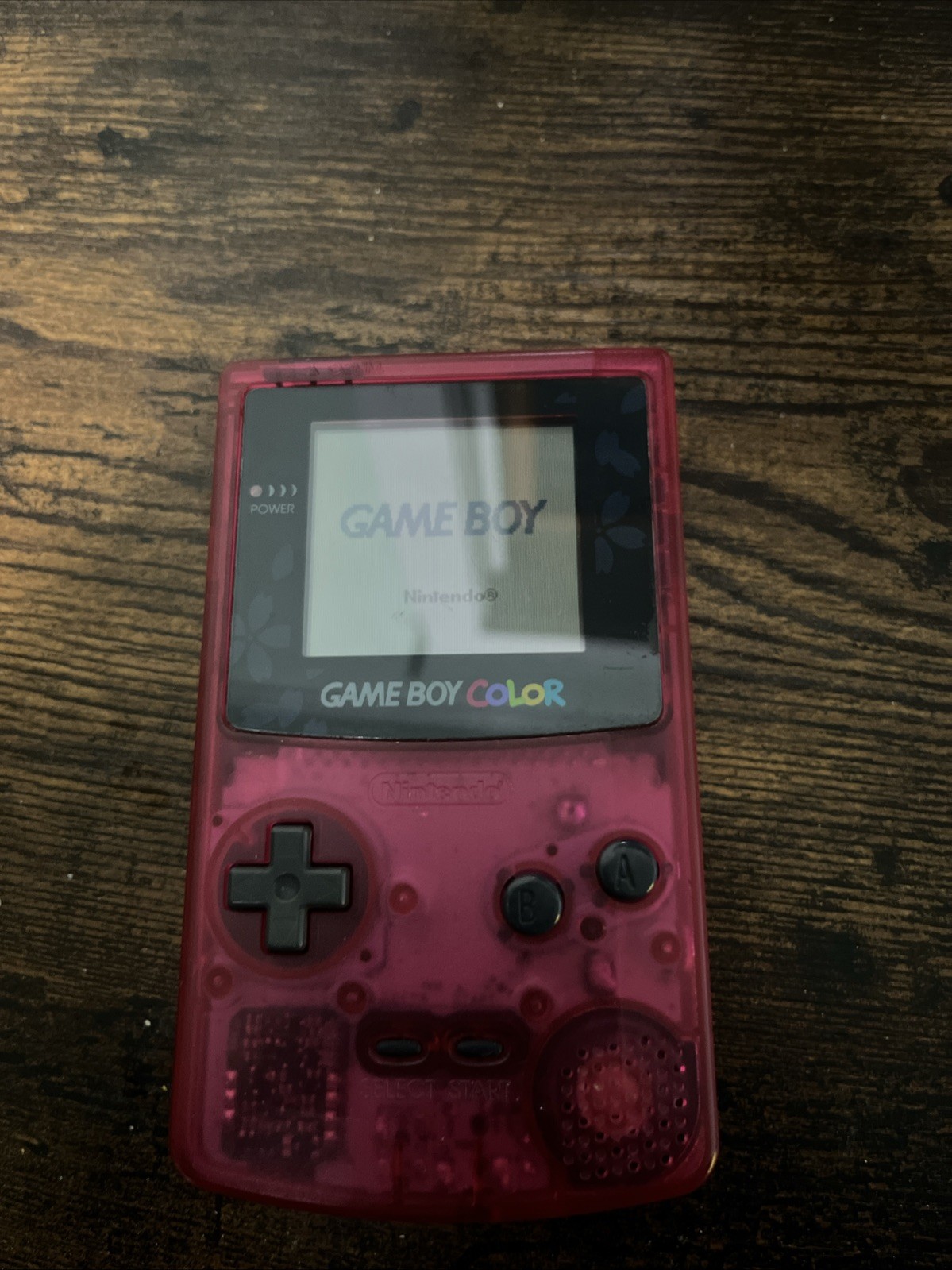Nintendo Game Boy Color Console Sakura Wars Taisen Limited Ver from Japan Tested