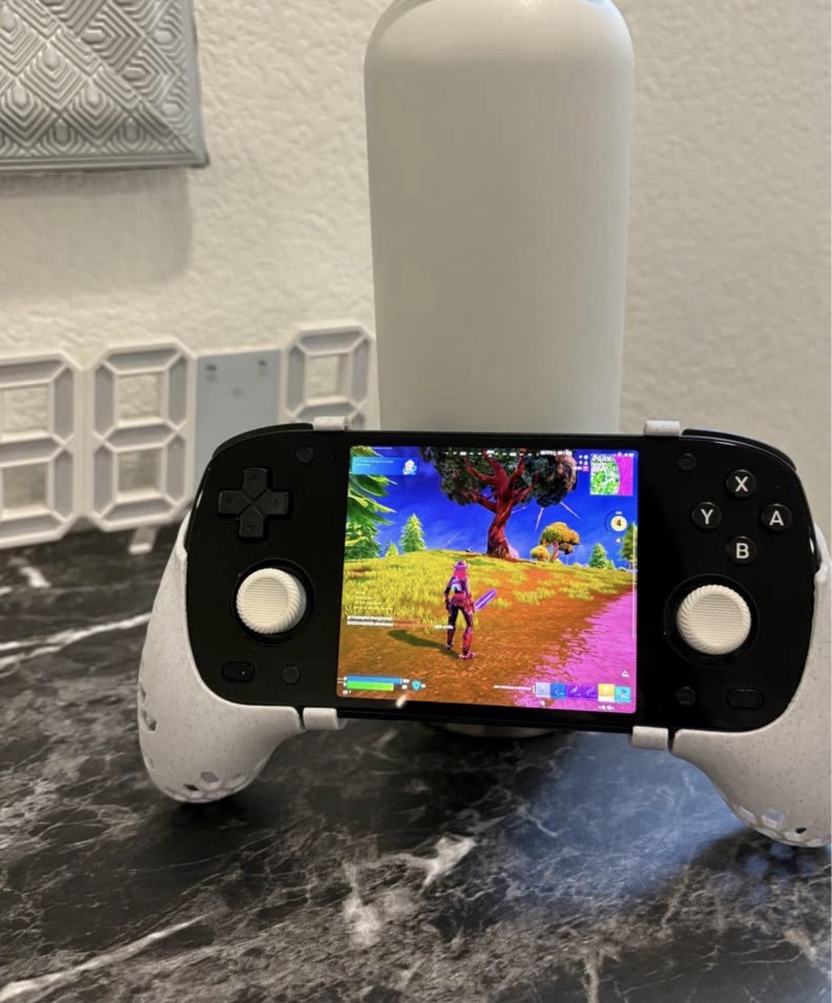 Retroid pocket mini V2 handheld console with accessories
