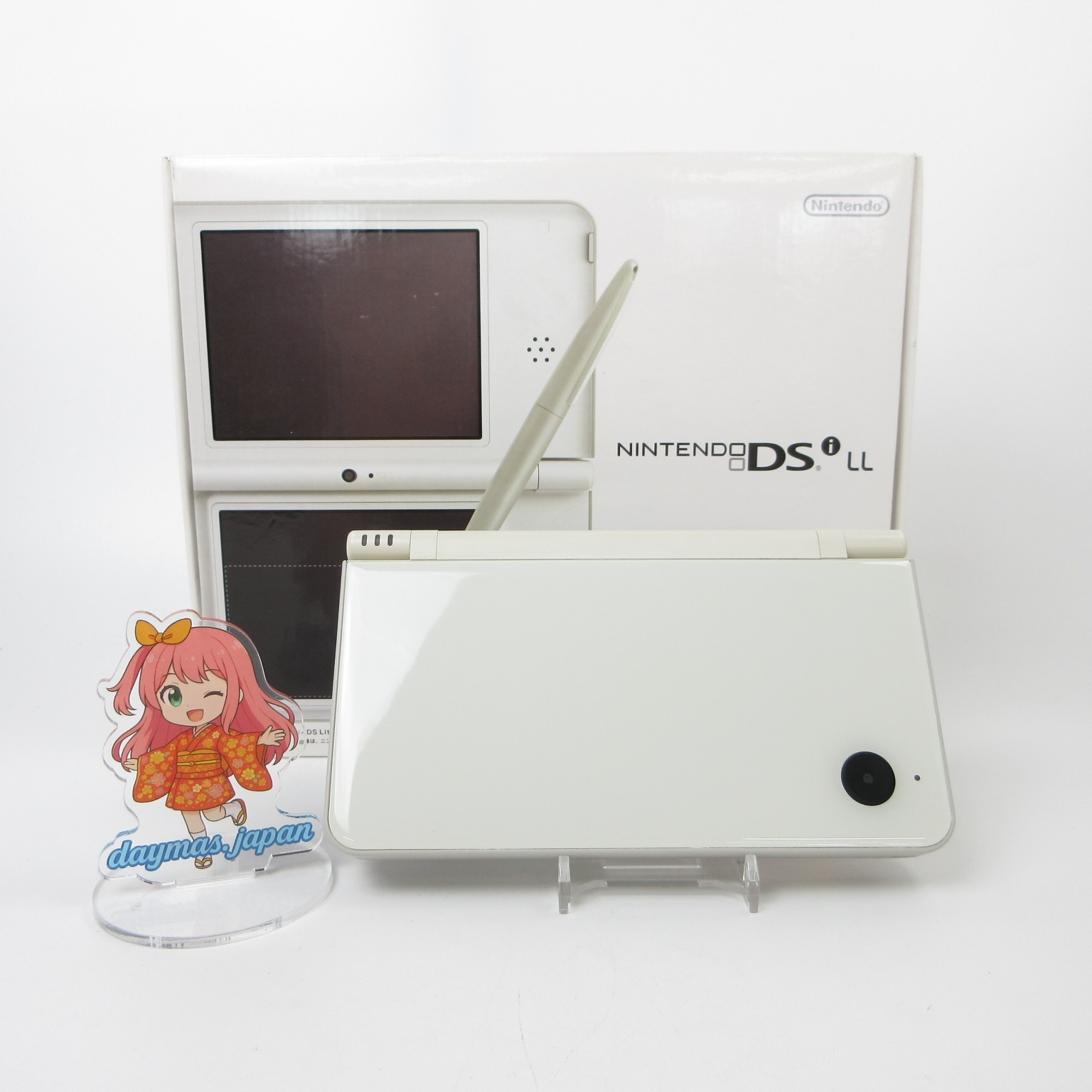 【Very Good】Nintendo DSi LL XL Natural White Console Japanese Edition #RET0516/05