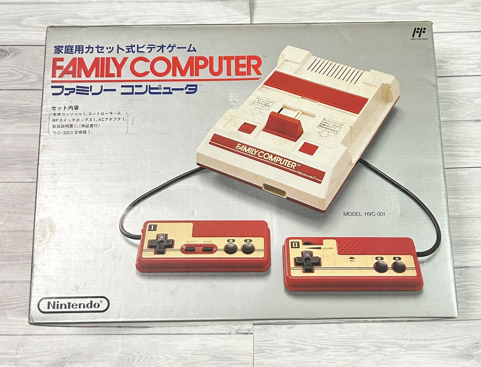 Nintendo Family Computer Famicom HVC-001 Boxed Tested Working Japan Console