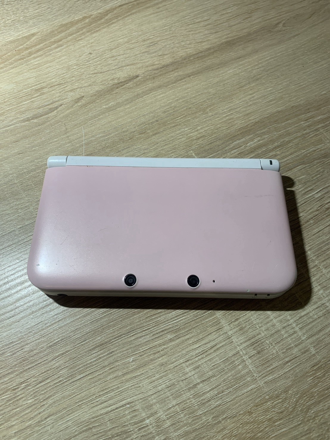 1344 Nintendo 3DS LL Pink White Good TESTED