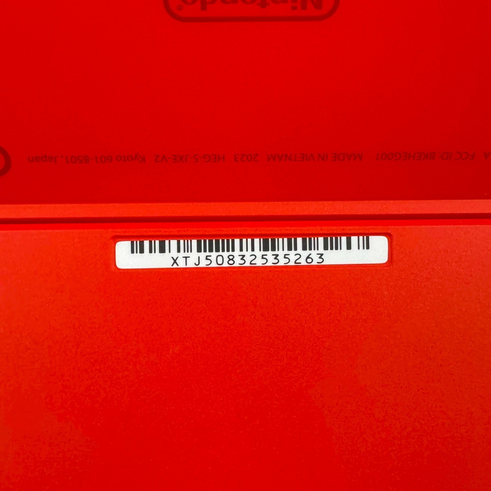 Nintendo Switch 64GB OLED Mario Red Console Boxed Region Free 1Day Ship 117