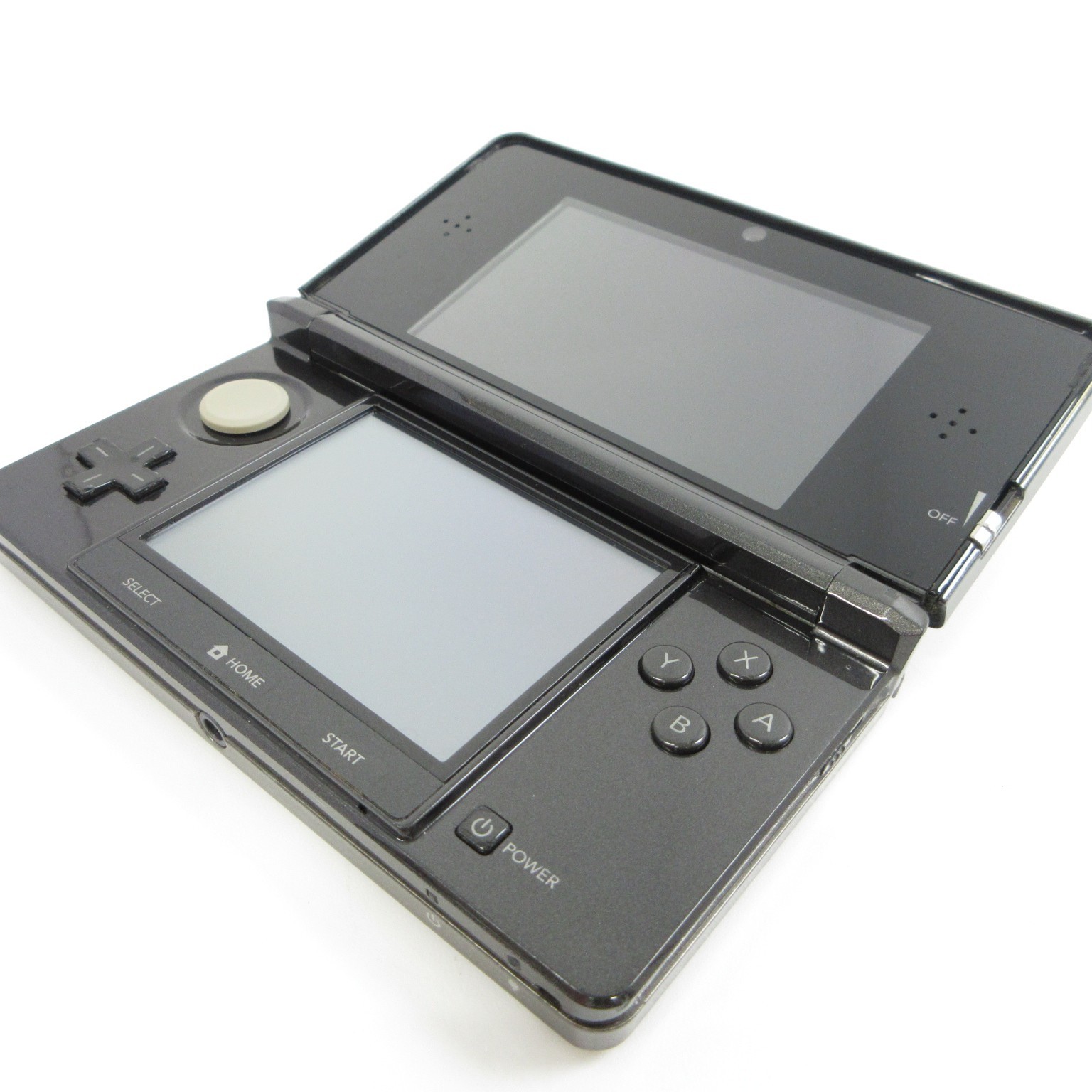 【Excellent】Nintendo 3DS Cosmo Black Console ONLY Japanese Edition #ReRe0530/02