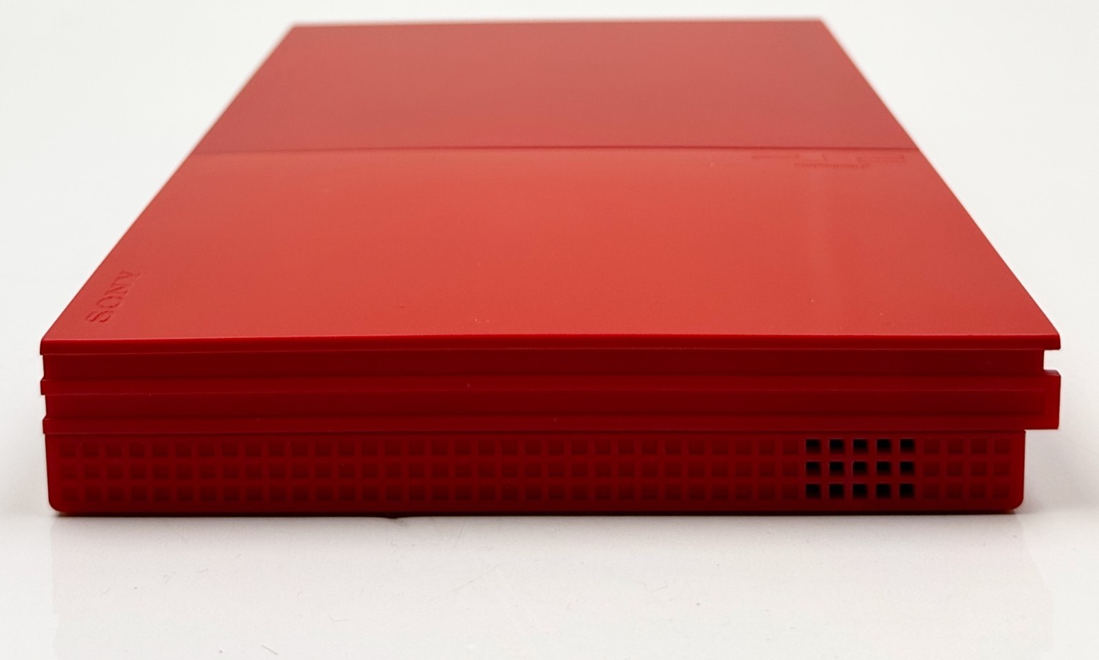 Sony PlayStation 2 Cinnabar Red PS2 Slim Console Complete In Box *Excellent*