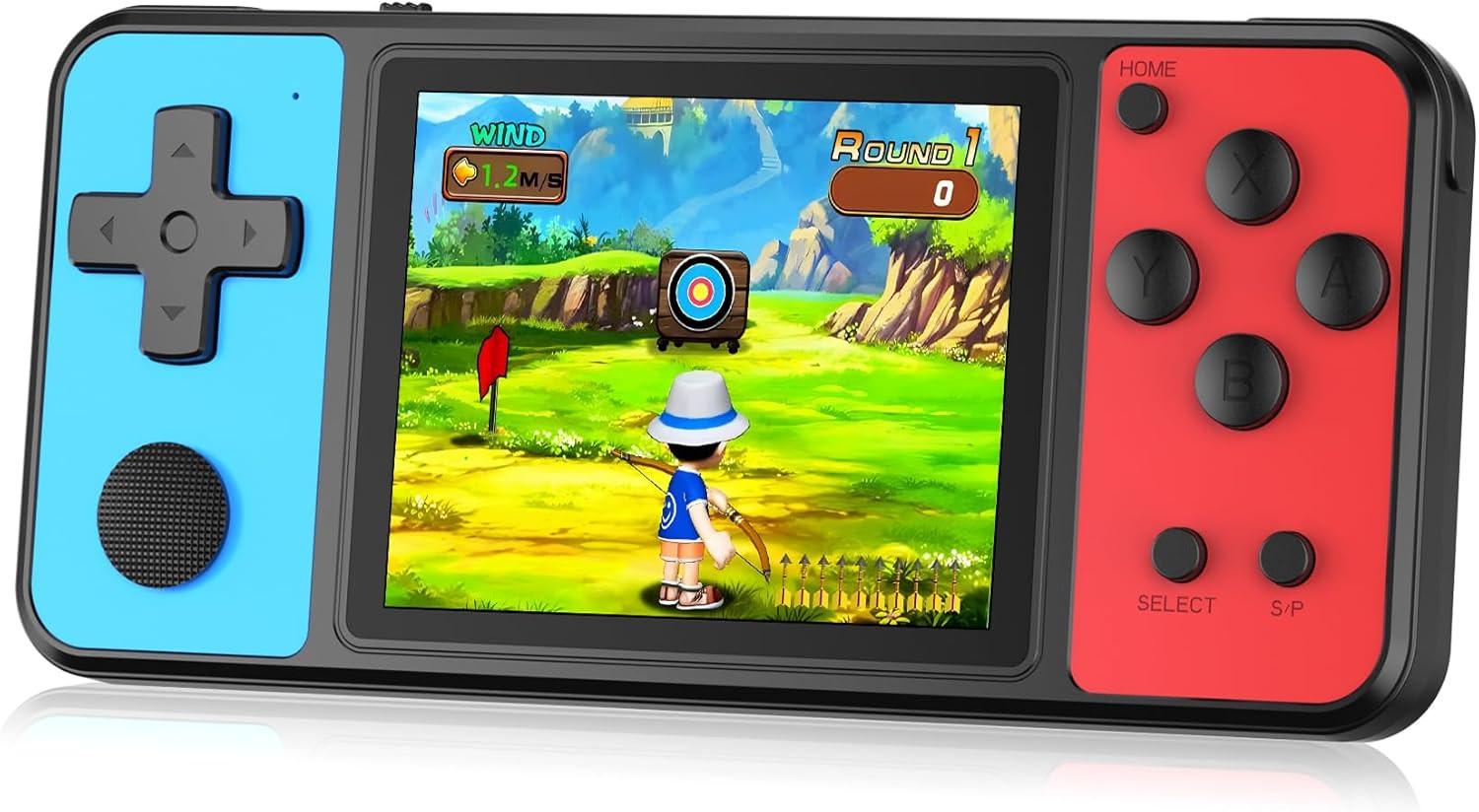 32 Bit Handheld Games for Kids Built-In 139 Video Games,3.0″ IPS Screen Recharge