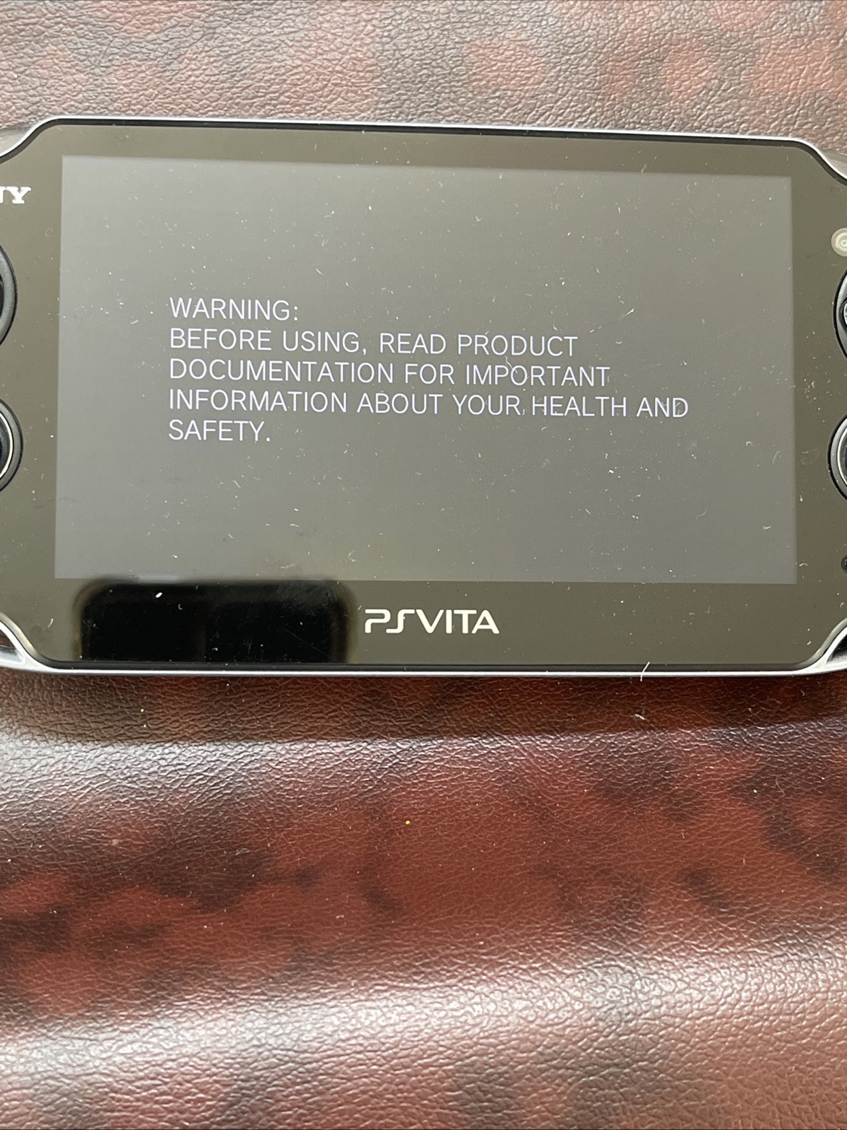 PS Vita PCH-1101 OLED With Charger And Carrying Case Official Product Case