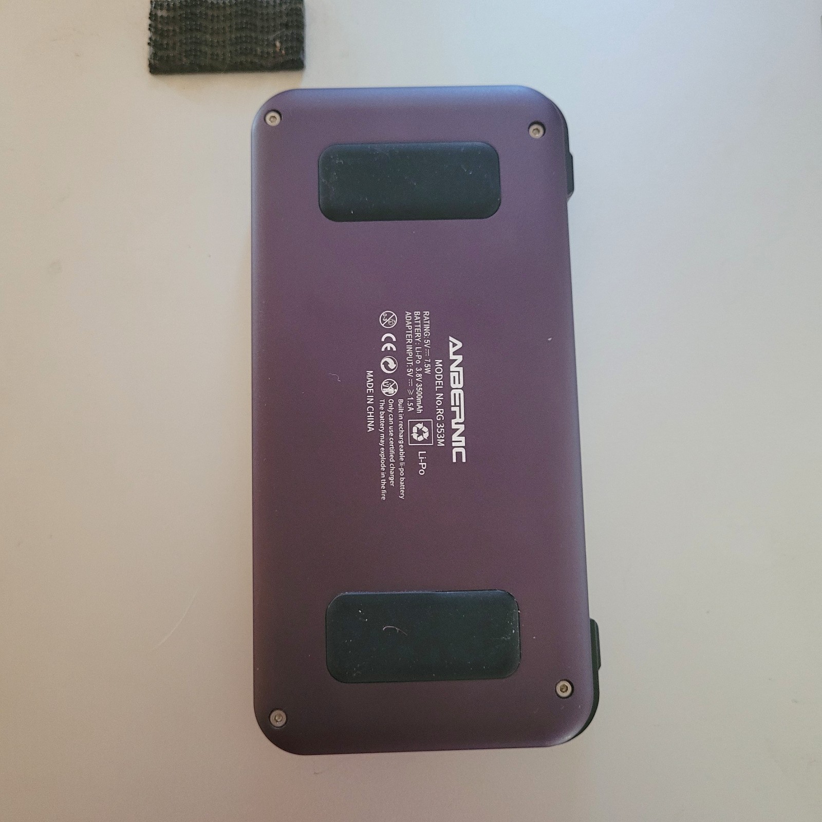 Anbernic RG35XX 64GB+128GB Android/Linux Handheld Console Aluminum Alloy Purple
