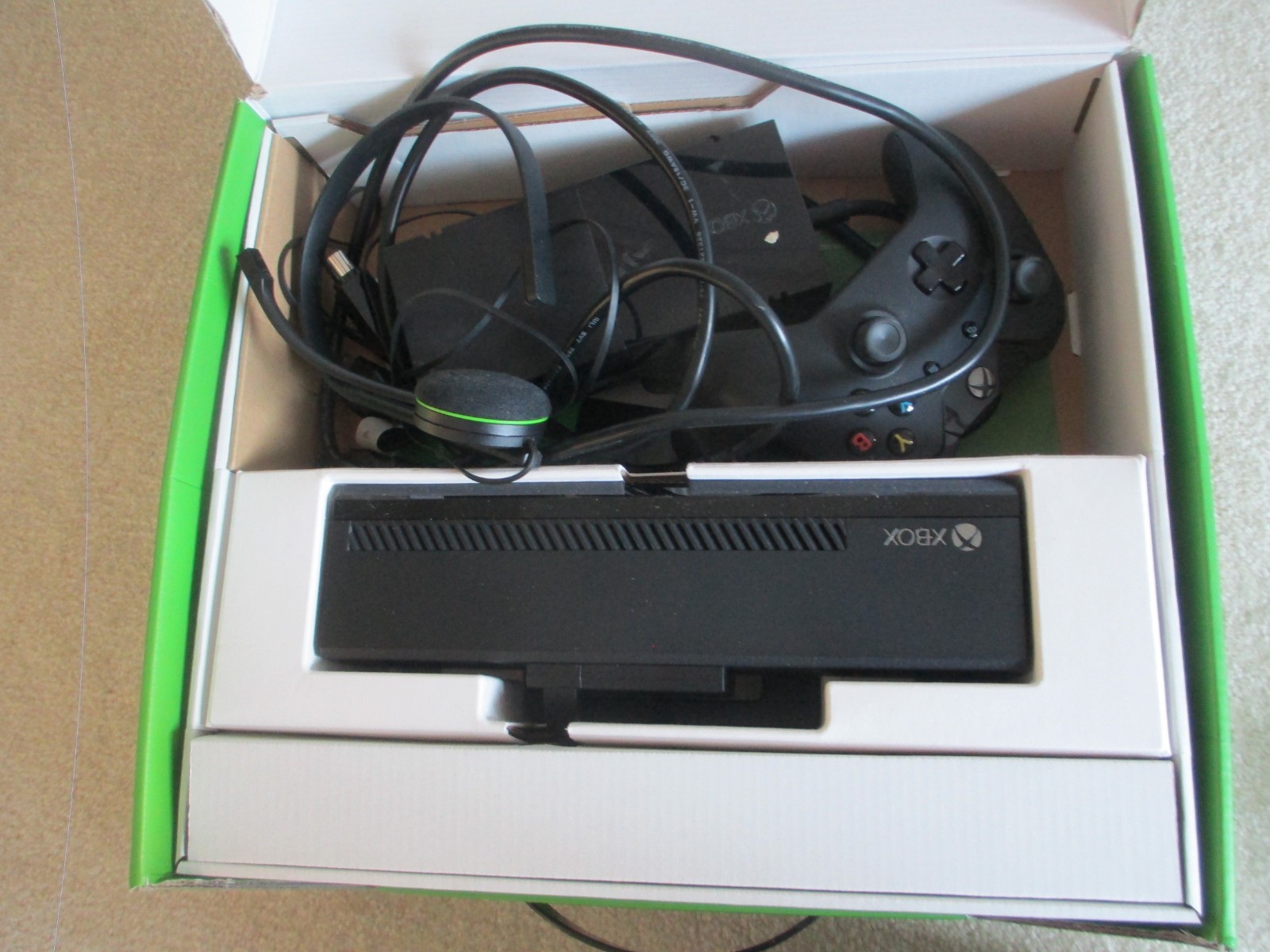 Microsoft Xbox One 500GB Home Console – Black 1540/1520 With Original Box