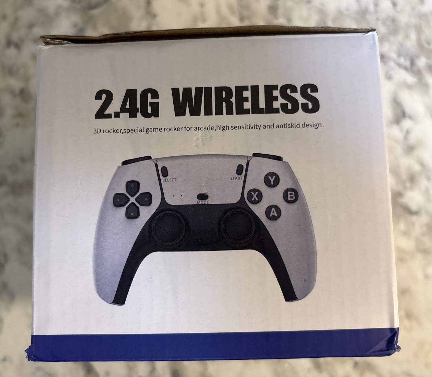 SJGAM M15 Plus Retro Video Game Console White 4K HDMI 2.4G Wireless Controllers