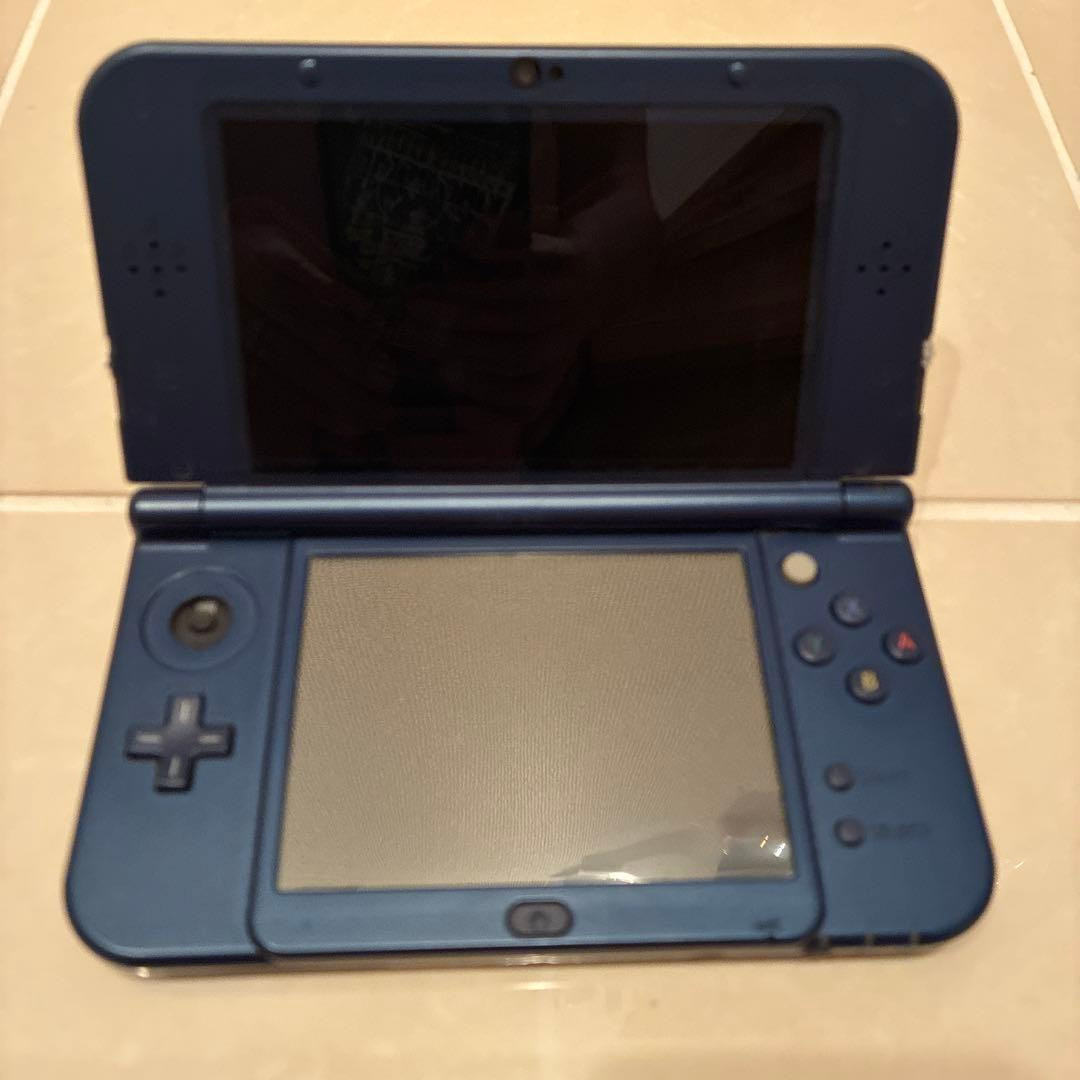 Nintendo New 3DS LL XL Console Metallic Blue Japan Region Locked 2Stylus 0221