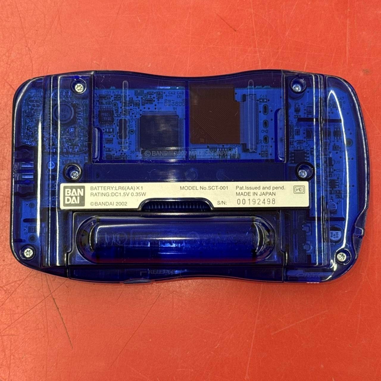 BANDAI WonderSwan Crystal SCT-001 Console From Japan A1854