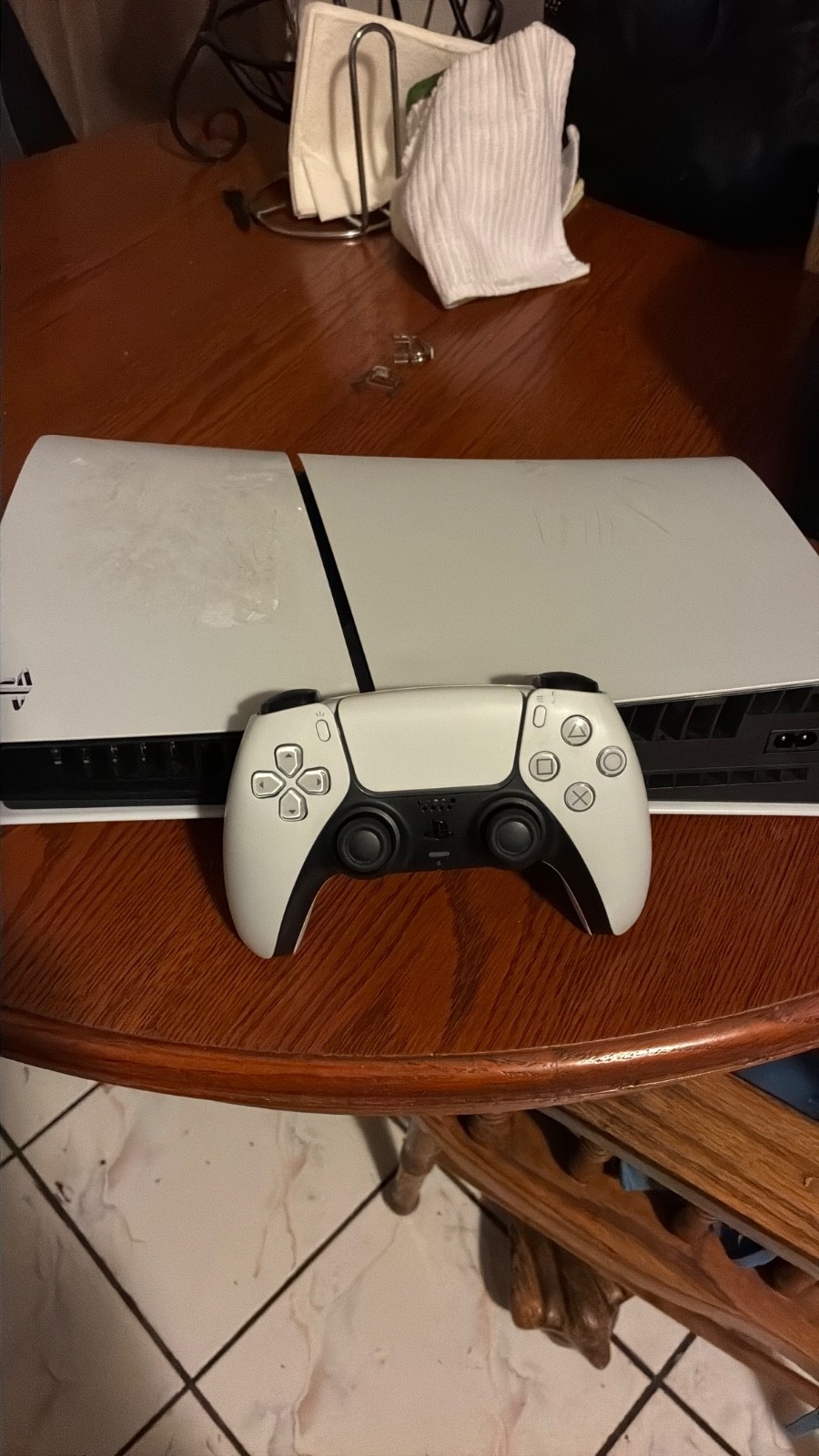 Sony PS5 Slim Digital Edition 1TB Video Game Console – White