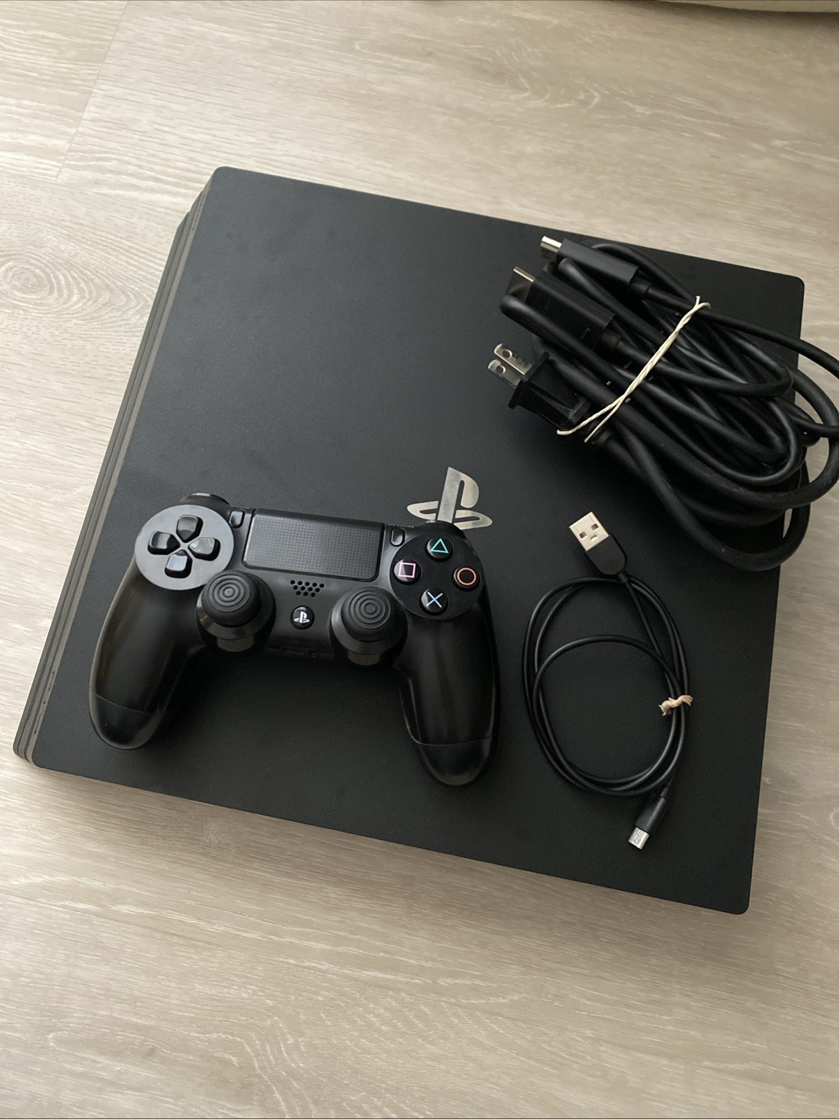 Sony PlayStation 4 Pro 1TB With Controller And Cords – TESTED and WORKING