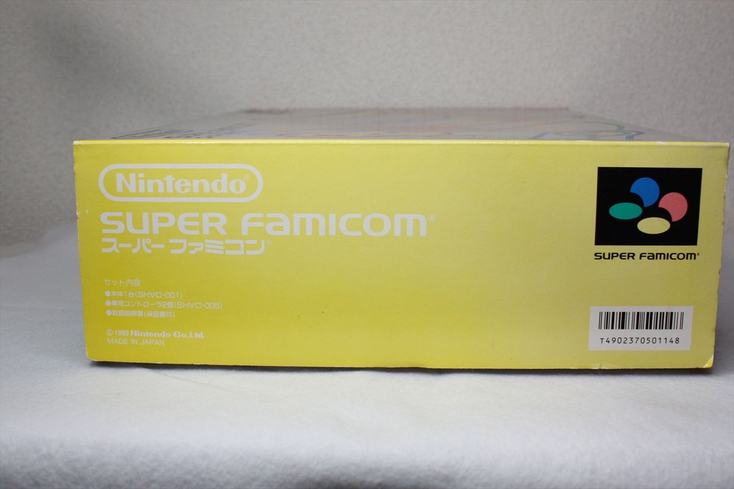 Nintendo Super Famicom SFC Console BOX SHVC-001 W/Super Famicom Case #359