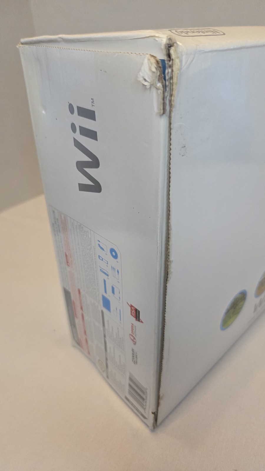 Nintendo Wii Original Retail Box Only Wii Sports Version NO CONSOLE