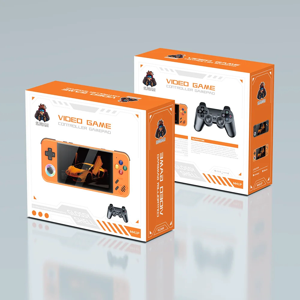 M41 handheld game console 4.2 inch Linux system 30 emulator with controller