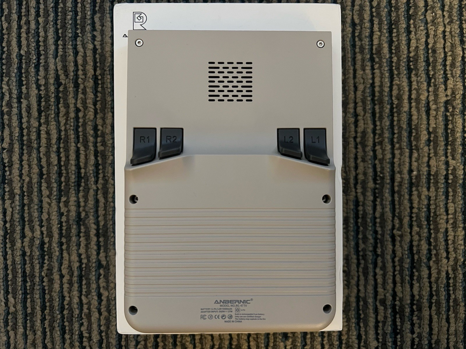 USED Anbernic RG-477V [8GB+128GB] | GammaOS Installed | Grip included