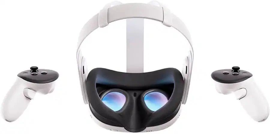 Meta – Quest 3 Breakthrough Mixed Reality – 128GB – White w/ Case