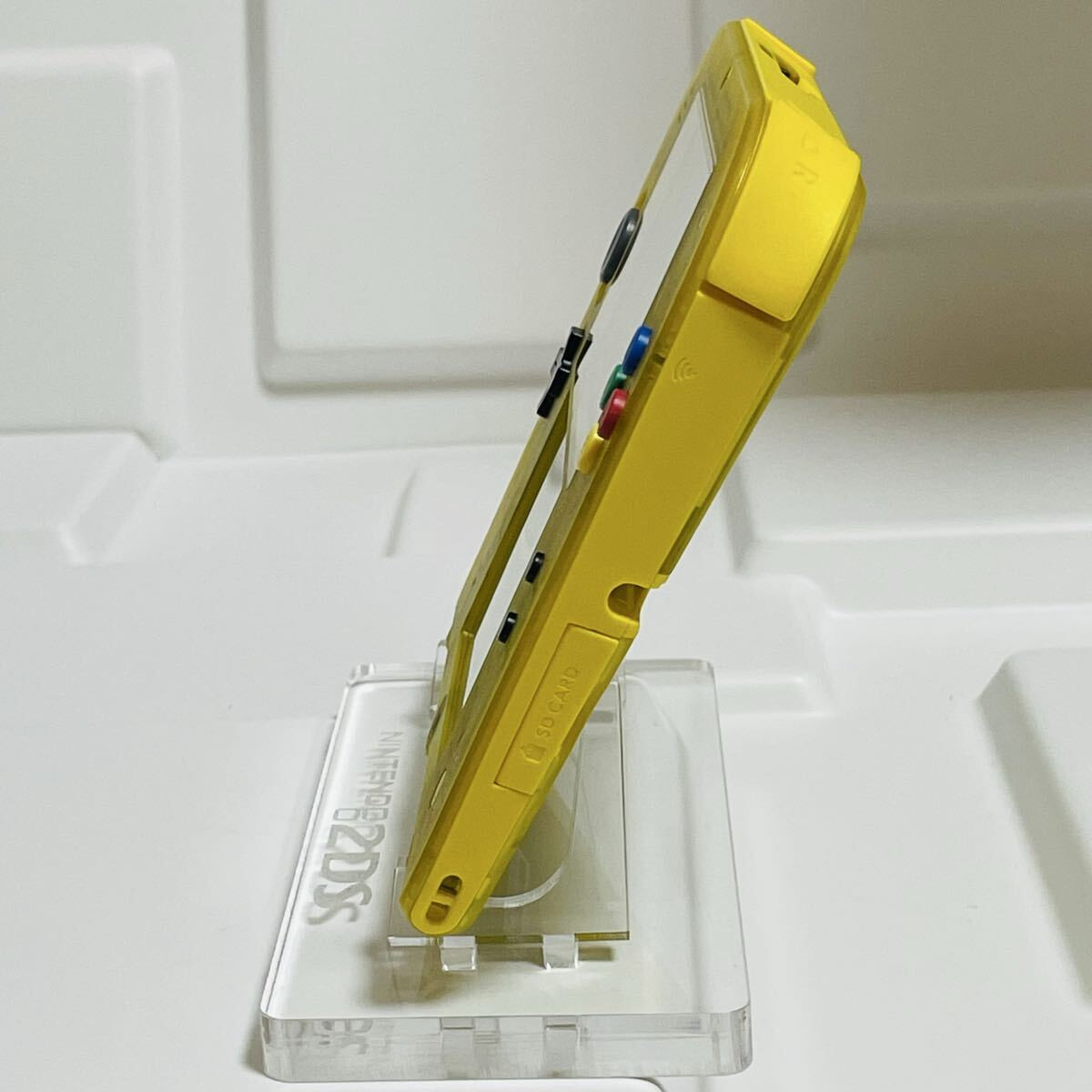 Limited Nintendo 2DS Clear Yellow Pikachu Edition Pokemon Console Rare Japan