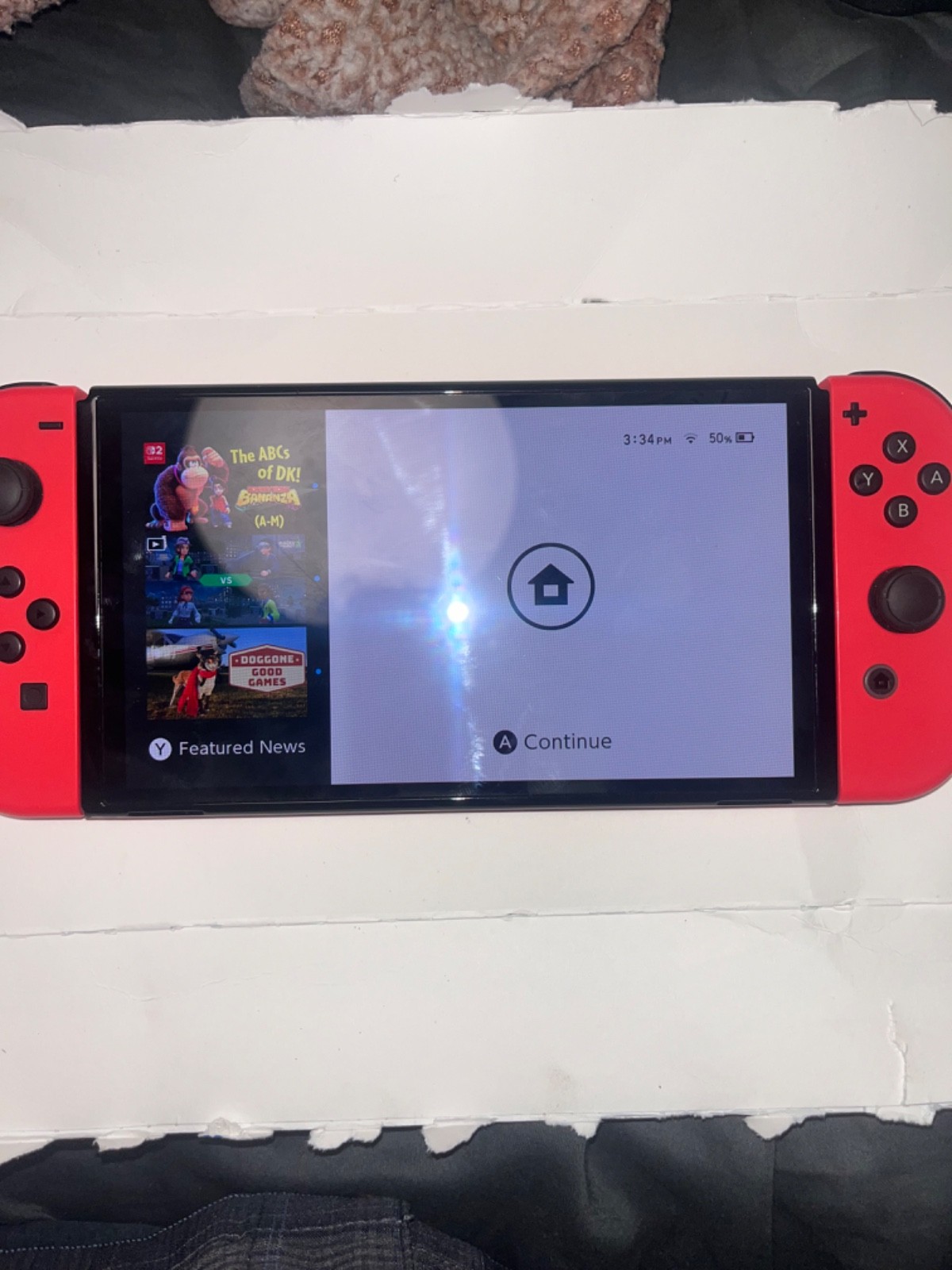 Nintendo Switch (OLED Model) HEG-001 Mario Red Edition 64GB Console