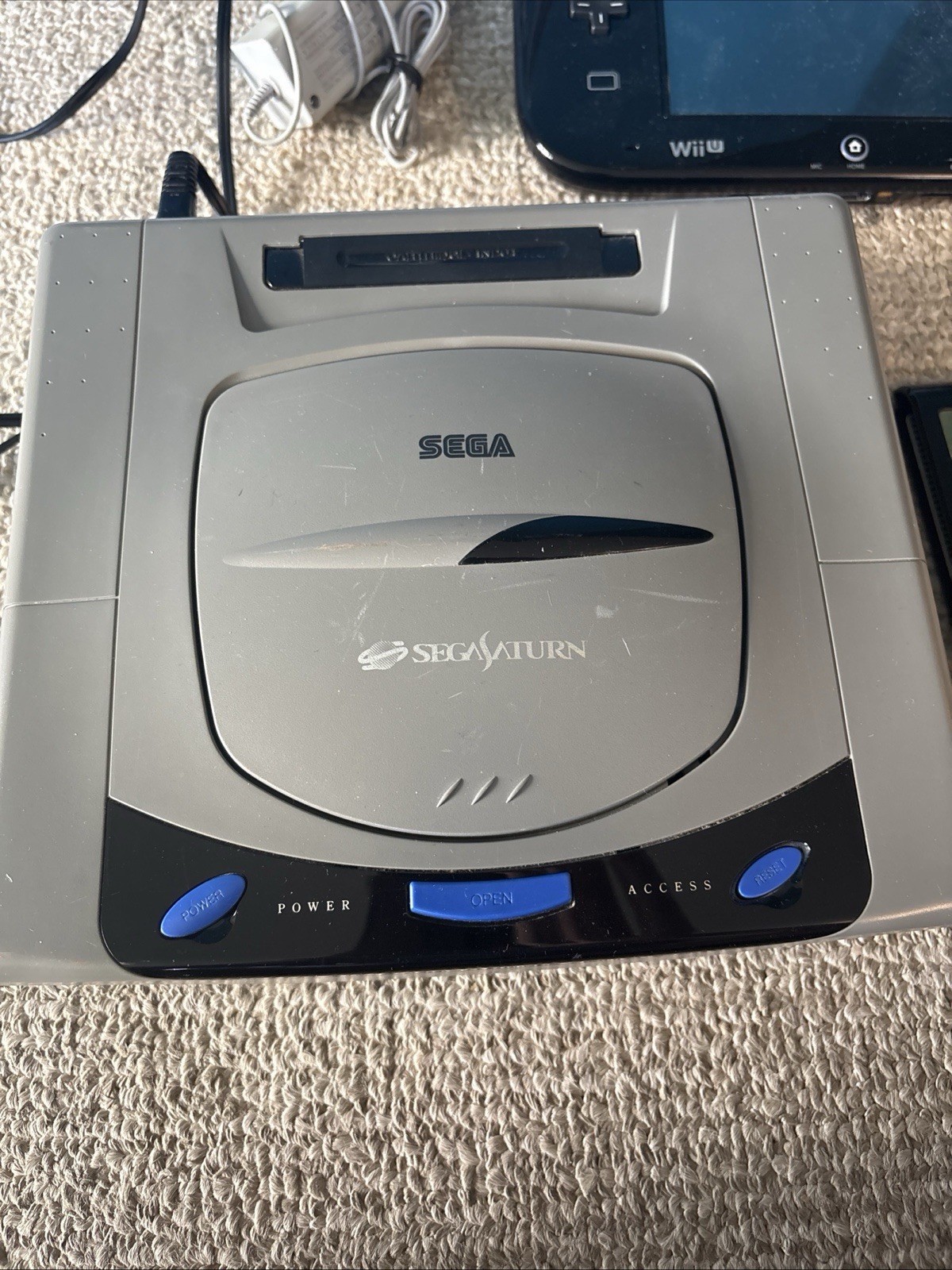 SEGA SATURN CONSOLE JAPAN power cord HST-3200 NTSCJ