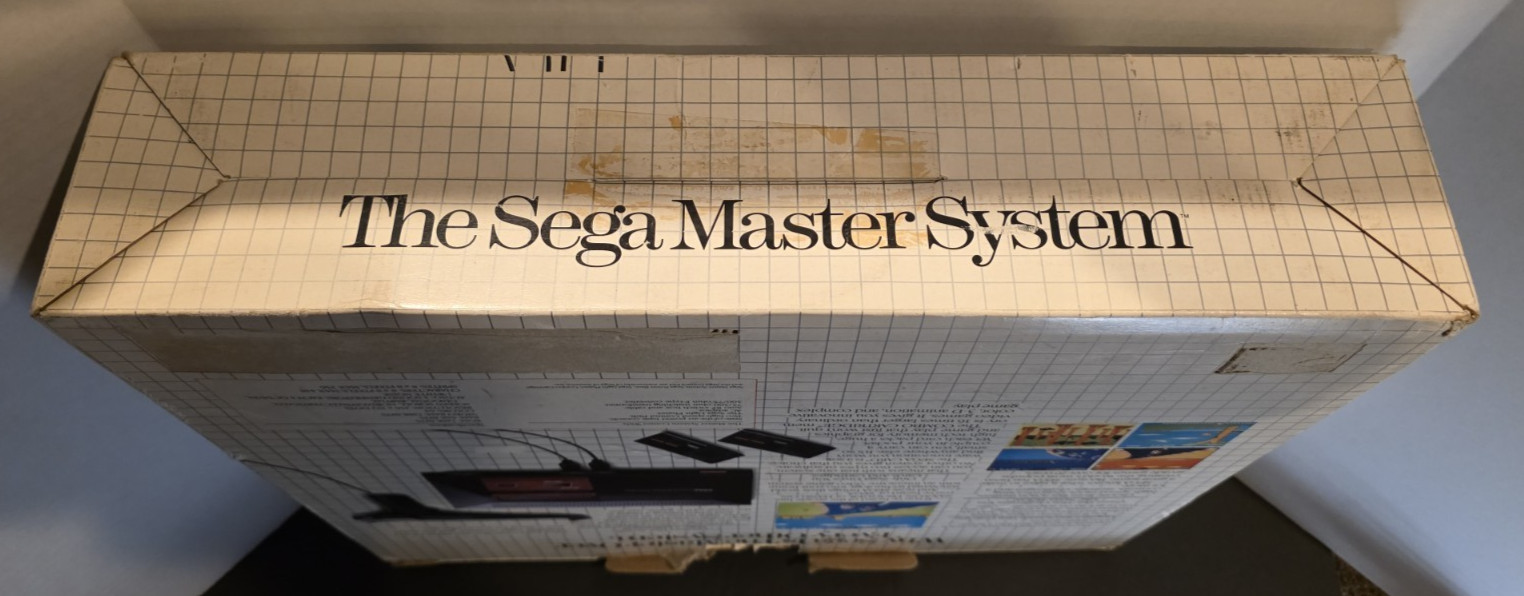 SEGA Master System Console System CIB Complete in Box –TESTED WORKING
