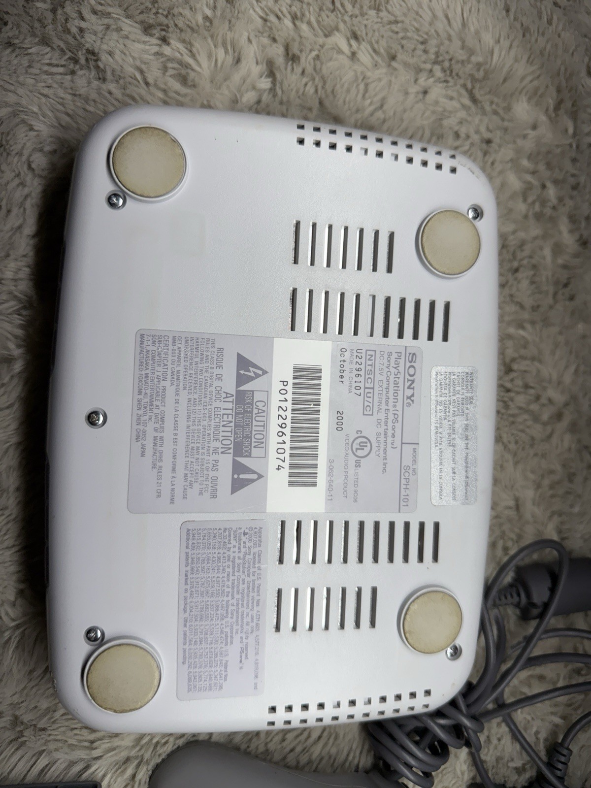 PS one Console System SCPH-100 Sony PlayStation PS1 PsOne Japan