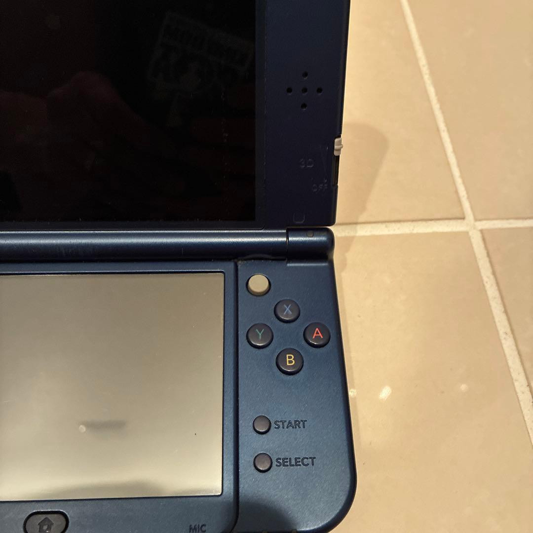 Nintendo New 3DS LL XL Console Metallic Blue Japan Region Locked 2Stylus 0221
