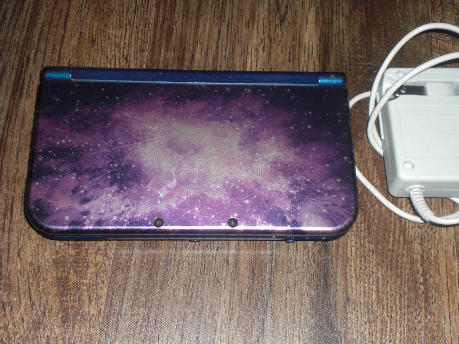Nintendo New 3DS XL Galaxy Purple Console System Plays 3DS DS 2DS Game No Back