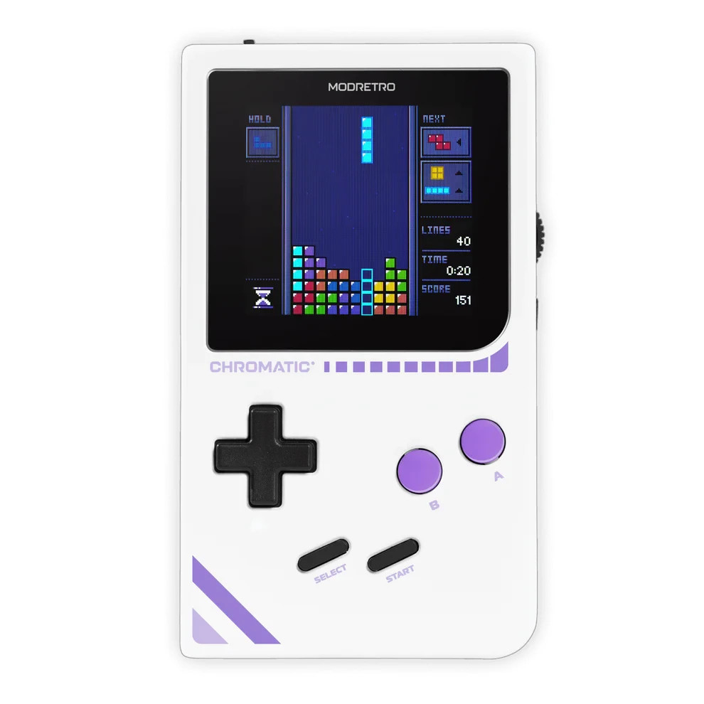 NEW ModRetro Chromatic + TETRIS Game Bundle | Game Boy® Compatible Console 👾