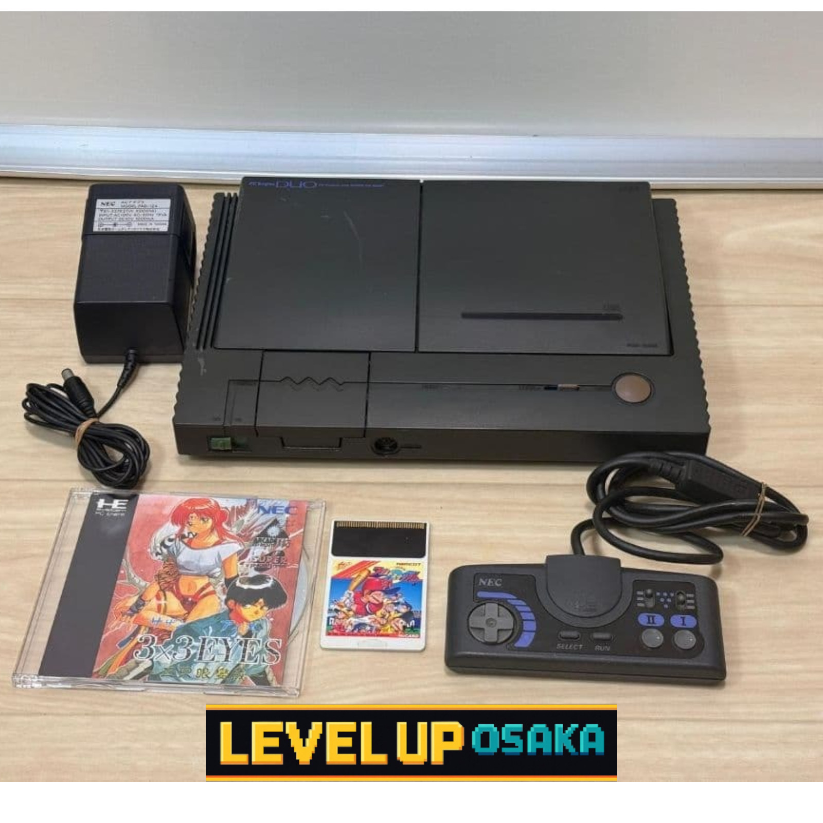 NEC PC Engine Duo PI-TG8 Console Tested Working HuCARD Games Japan Import used